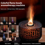 Cobalt Flame Aromatherapy Diffuser — 4-Color LED Mist Humidifier