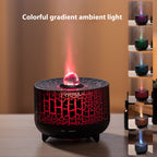 Cobalt Flame Aromatherapy Diffuser — 4-Color LED Mist Humidifier