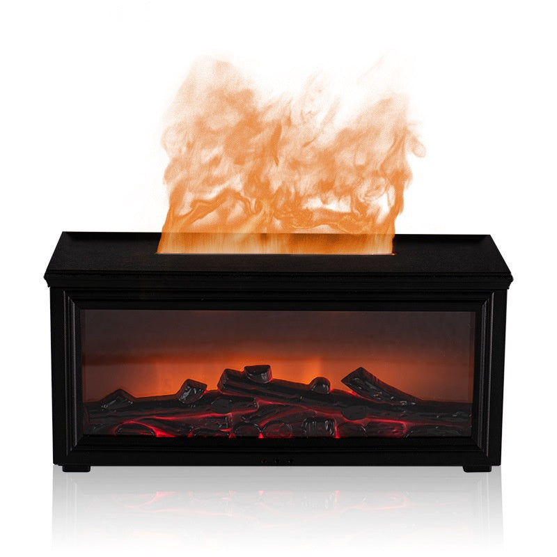 Simulation 3D Fireplace Flame Aromatherapy Diffuser
