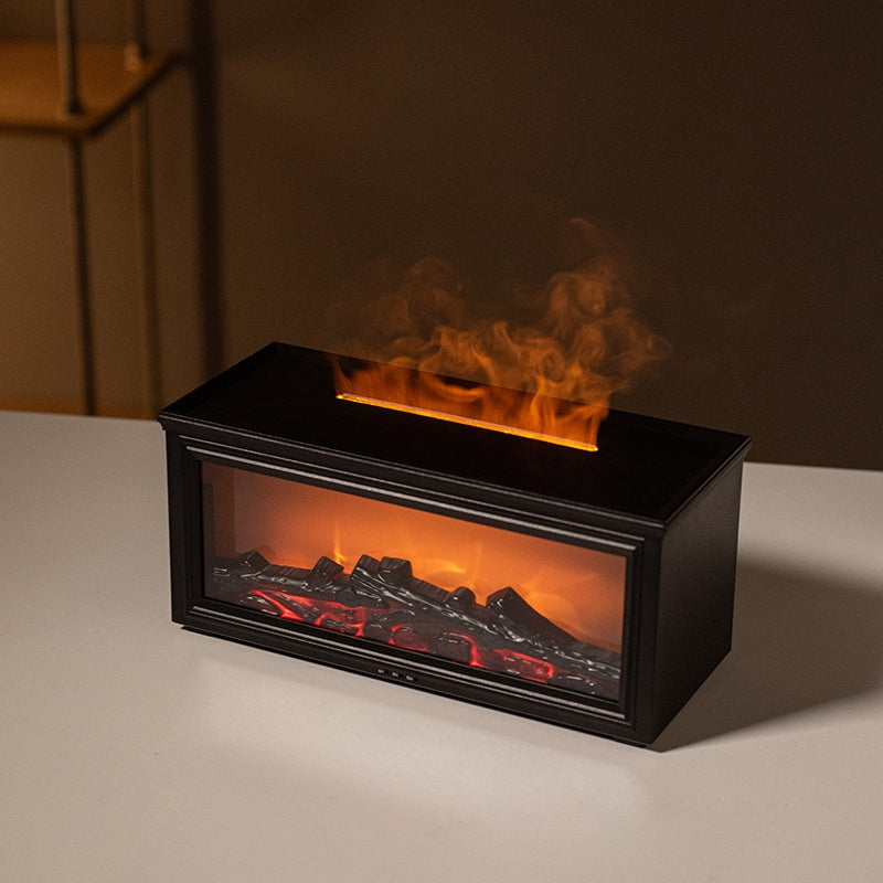 Simulation 3D Fireplace Flame Aromatherapy Diffuser
