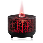 Cobalt Flame Aromatherapy Diffuser — 4-Color LED Mist Humidifier