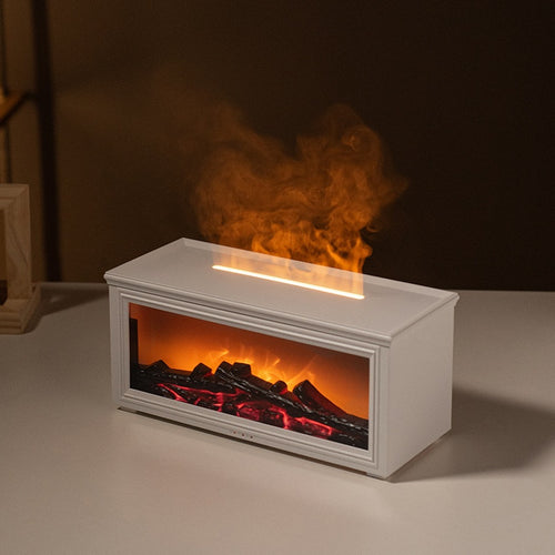 Simulation 3D Fireplace Flame Aromatherapy Diffuser