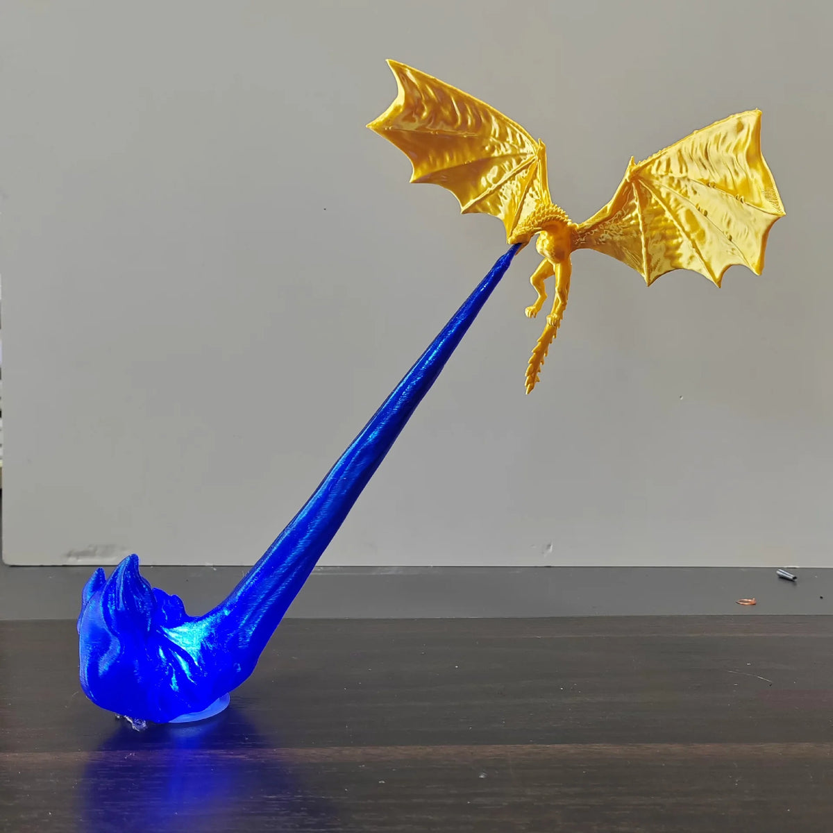 AuraFlame™ Dragon Flame Bookshelf Corner & Alley Insert